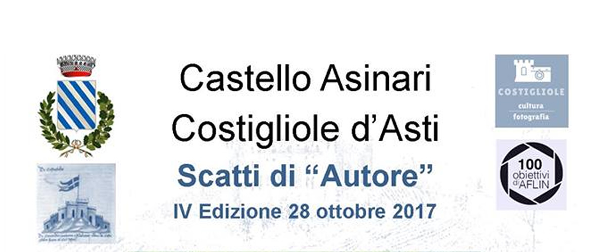 Arte e Fotografia al castello di Costigliole d’Asti con “Scatti d’Autore”.