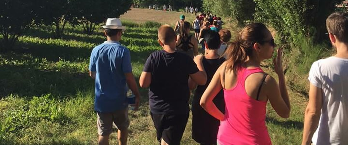 Camminata sulle colline di S. Margherita a Costigliole d’Asti.