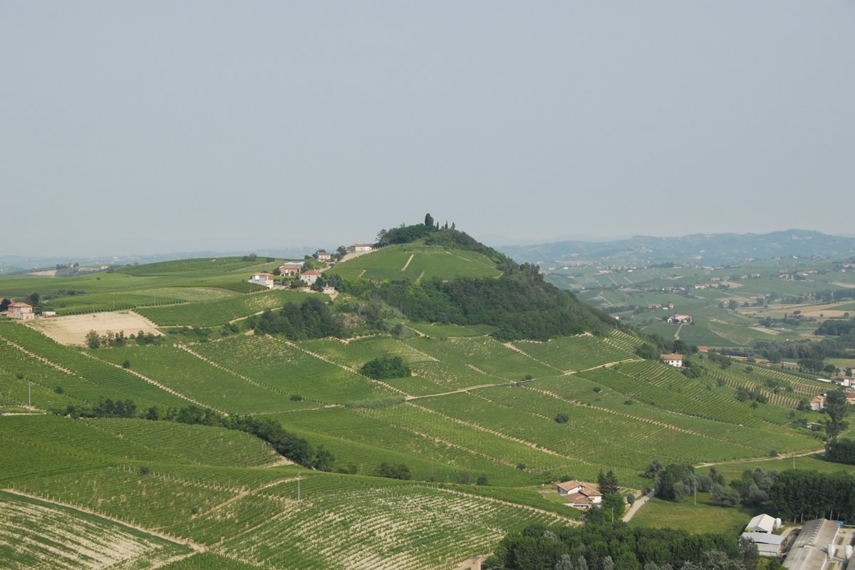 Il territorio di Costigliole d'Asti.